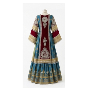 Traditional Handmade Afghan Kuchi <b>Dress</b> Wedding Ethnic Clothing <b>Dress</b> High Quality Silk Material Vintage Afghan Kuchi <b>Dress</b> - Product Image 3