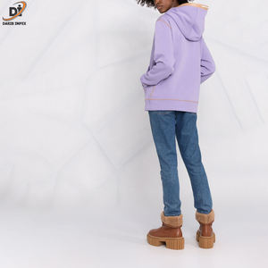 Venta Directa de Fábrica, Sudaderas con Capucha para Mujer de Tallas Grandes, Tendencia Actual, Algodón Lavado con Ácido, Estampado Personalizado, Sudaderas con Capucha de la Mejor Calidad - Product Image 3