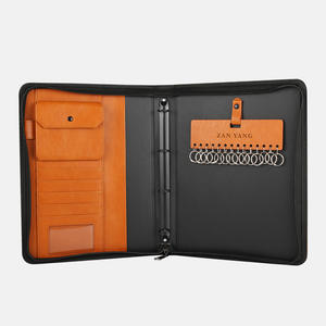 Et vous attendez à plusieurs sacs de livraison à fermeture éclair en cuir PU, classeur pour documents - Product Image 2