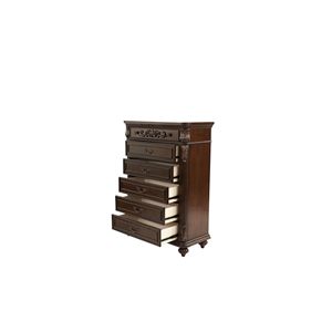 Antico ciliegio/noce cassettiera in legno unico 1pc camera da letto mobili mobili da soggiorno armadi - Product Image 6