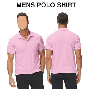 เสื้อกอล์ฟบุรุษแขนสั้นกีฬาดูดซับความชื้นได้ดีพิมพ์ลายเสื้อโปโลคอปกเสื้อยืดลำลองน้ำหนักเบาระบายอากาศได้ดี - Product Image 5