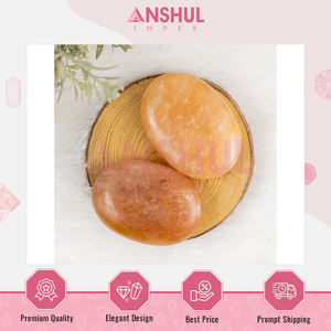 Piedra de Palma Ovalada de Aventurina Naranja Natural de 2.5 Pulgadas de Alta Calidad, Cristales Curativos, 1 kg, Energía Positiva y Motivación, Venta Mundial - Product Image 3