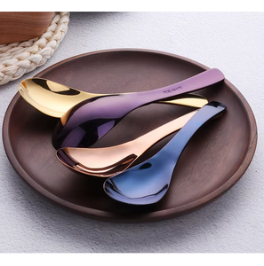 Cuillère à soupe en acier inoxydable de haute qualité, produits les plus vendus, 3 pièces, finition miroir, pour le dîner - Product Image 6