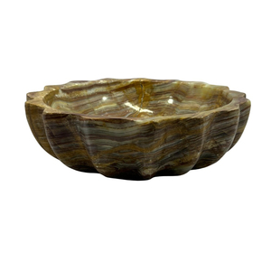 Bol sur piédestal en marbre blanc exclusif, fait main, pour fruits, vaisselle sur pied, centre de table de cuisine, décoration, meilleur prix - Product Image 4