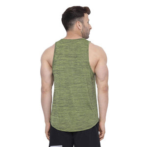 Camiseta sin Mangas para Hombre, Tejida, Transpirable, Suave y Cómoda, de Poliéster/Algodón, para Verano, Playa, Vacaciones, Casual - Product Image 2