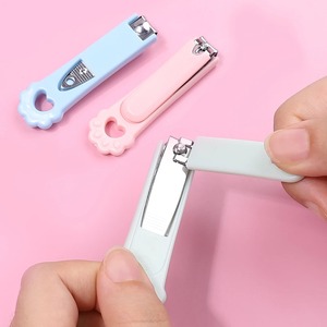 1/2 Piezas Mini Cortaúñas Profesional Plegable de Acero Inoxidable para Adultos, Uso Doméstico, Paquete Individual, Clásico para Recortar Uñas - Product Image 2