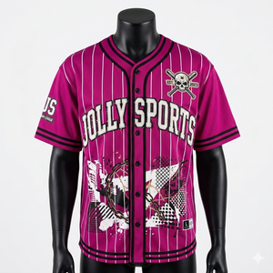 Maillot de baseball pour homme 100% coton, coupe ample, respirant, mélange de polyester et de coton, gris chiné, noir, bordure blanche, logo brodé - Product Image 5