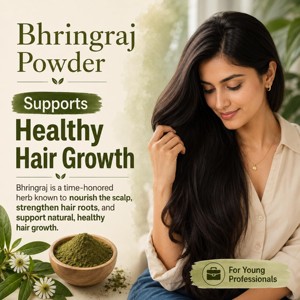 Polvo de Bhringraj 100% Puro, Polvo de Hoja de Eclipta Prostrata Natural para el Cuidado del Cabello, Cuidado del Cuero Cabelludo y Mascarilla Capilar - Product Image 3