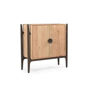 Luxury Handmade Four Door <b>Sideboard</b> Storage Cabinet Made from Premium Solid Wood <b>for</b> Bedroom <b>Kitchen</b> Home Organization - Product Image 2