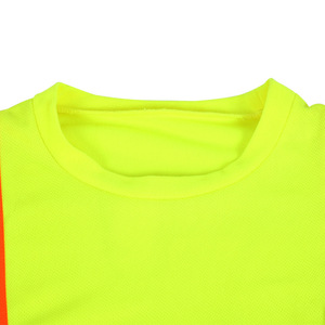 เสื้อยืดสะท้อนแสงสำหรับงานก่อสร้าง เสื้อยืดลำลองพร้อมแถบสะท้อนแสง เสื้อยืดแบบสั่งทำพิเศษ - Product Image 3