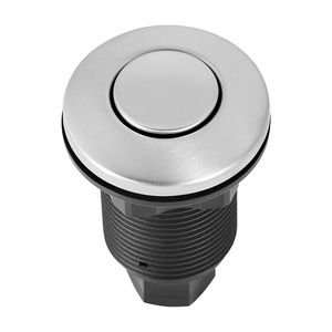 Componenti per Elettrodomestici da Cucina: Interruttore ad Aria da 2,5 Pollici in Acciaio Inox Spazzolato Argento per Smaltimento Rifiuti Alimentari ON/OFF - Product Image 3