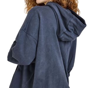 <b>Women</b> Full <b>Zip</b> Hooded Sweatshirt Casual Sports <b>Jacket</b> Long Sleeve Fleece Hoodie Activewear Fitness Clothing Custom OEM ODM Whole - Product Image 4
