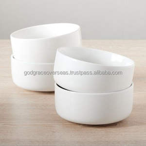 Cuenco de cerámica con calcomanías Cuenco de cereal de cerámica Cuencos de porcelana de diseño personalizado Muestra gratis de la India al por mayor - Product Image 4