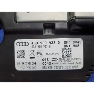 Panel de Instrumentos A6 4G 2014-2018 Usado ORIGINAL 4G8920933Q - Product Image 6
