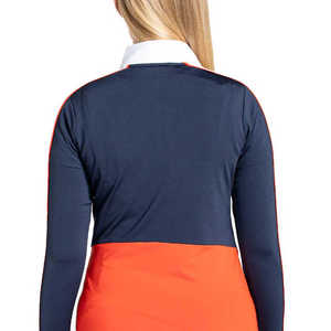 Camisa de Polo Ecuestre Femenina para Competición Profesional, Pantalones Jodhpur de Spandex/Poliéster para Montar a Caballo - Product Image 4