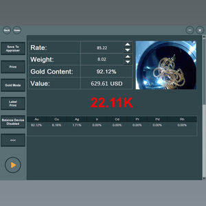 Melhor Máquina De Teste De Ouro XRF Si Pin Tipo X Ray Analisador De Testes De Ouro Analisador De Pureza De Metal Precioso - Product Image 4