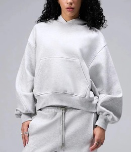 Sudadera con Capucha para Mujer al por Mayor, Estilo Casual Urbano, con Capucha Corta para Entrenamientos y Uso en Invierno/Verano - Product Image 1
