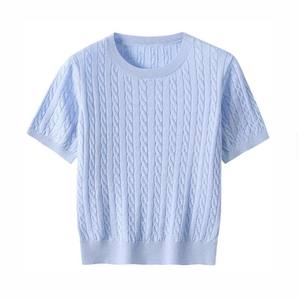 Camisetas Casuales para Mujer - Nuevos Diseños 100% Algodón, Corte Ajustado, Manga Corta, Antiarrugas, Secado Rápido, Todas las Temporadas, Precios Bajos - Product Image 4