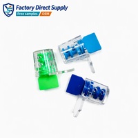 Sceau de compteur jetable YSD en plastique à torsion avec verrouillage unidirectionnel et anti-effraction pour boîtes d'utilité et armoires électriques