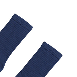 Men's Custom Logo Crew <b>Socks</b> <b>Wool</b>/Nylon Breathable Eco-Friendly Athletic Winter Cuff Print White Black - Product Image 5