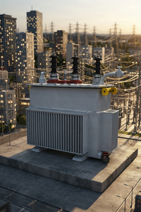 Transformador de Distribución Refrigerado por Aceite de 800 KVA, 20 KV HT, 400V LT, Enfriamiento ONAN/ONAF, Bobinado de Cobre, Cambiador de Tomas Fuera de Carga, 50Hz - Product Image 2