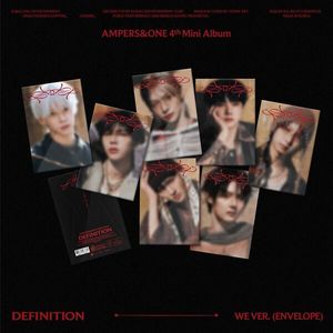 AMPERS&ONE - [ DEFINICIÓN ] 4TH MINI (VERSIÓN WE) Álbum de K-Pop en CD, el Más Vendido en Corea, para Todas las Edades - Product Image 4