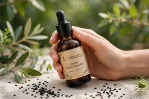 Huile Essentielle de Graines de Cumin Noir Bio Himveda 100% Pure Pressée à Froid, Antibactérienne, Vente en Gros, Marque Privée, Prix Usine - Product Image 3