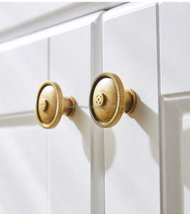 Perillas Decorativas de Latón de Diseño para Cajones de Gabinetes, Muebles y Mejora del Interior del Hogar - Product Image 6