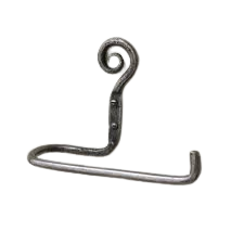 Achetez en gros : Porte-rouleau de papier toilette en fonte forgé à la main, finition laque brute, support de papier toilette suspendu - Product Image 5