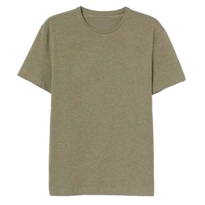 2025 dernière mode hommes T-Shirt à manches courtes décontracté meilleure vente col rond 180 GSM 100% coton orienté vers l'exportation qualité personnalisée - Product Image 2