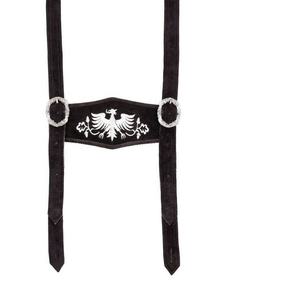 NOUVEAUX HOMMES BAVAROIS LEDERHOSEN NOIR AUTRICHE OKTOBERFEST LEDERHOSEN - Product Image 5