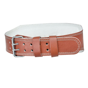 Cinturón de Cuero de Alta Calidad para Levantamiento de Pesas, Portátil, Protección Profesional, para Gimnasio, Fitness, Entrenamiento, Cinturón de Cuero Vacuno para Levantamiento de Pesas - Product Image 1