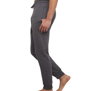 Pantalones Deportivos Unisex de Mezcla de Algodón Grueso con Cordón Ajustable, Cintura Elástica, Puños Acanalados, Bolsillos Laterales Profundos, Suaves - Product Image 2