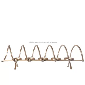 Élégant porte-bougie multi-branches pour la décoration de Noël à la maison, support à bougies en bambou fait main par Zahid Exports India - Product Image 1