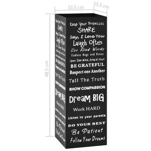 Porte-parapluie en acier noir - Product Image 6