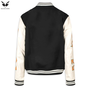 Men's Casual Color Best Latest Style Print Comfortable Premium Quality Latest Style New Arrival College Baseball Varsity <b>Jacket</b> - Product Image 2