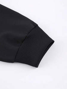 DISCOVER-IMPEX Sudadera con capucha de felpa de algodón premium con estampado de esqueleto – Sudadera oversize estilo streetwear con estampado de tórax - Product Image 5