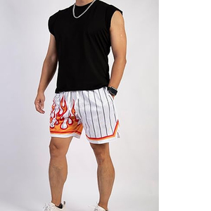 Buy High Quality Custom Logo Design Mesh Shorts Lightweight Sublimation Men Women Gym Basketball Mesh Short - Product Image 4