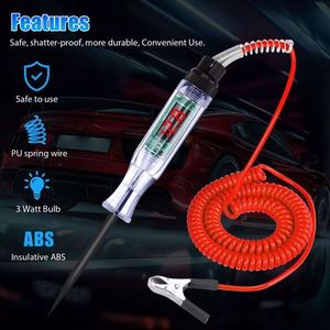 6/12/24V Car Digital Electric Circuit Tester Truck Automotive Light Test Vehicle Voltage Meter - Product Image 3