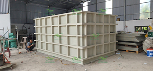 Tanques de Presión Rectangulares de Plástico PE HDPE para Químicos, Agua, Petróleo y Combustible, Diseño Personalizado, Tan Dai Phong Vietnam, 0.1 MPa - Product Image 6