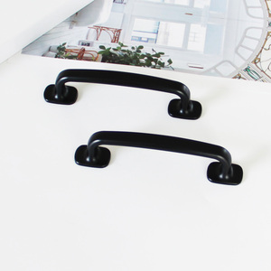 Tiradores de Gabinete de Aleación de Zinc Duraderos, Modernos, Negros Mate, Minimalistas, para Muebles de Cocina, Baño, Armarios y Cajones - Product Image 2