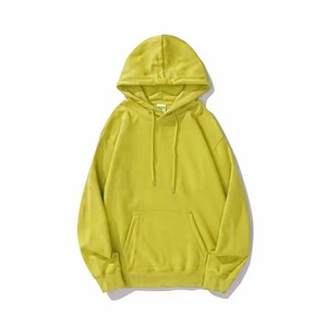 Sudadera con Capucha Extra Grande para Hombre, Color Sólido, Mezcla de Poliéster/Algodón, Felpa Francesa, Estilo Casual de Invierno, Diseño con Bolsillo en la Manga - Product Image 5