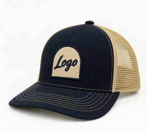 Casquette Trucker 6 Panneaux Personnalisée avec Logo Tissé – Maille Haute Qualité Style Vintage Streetwear pour Hommes et Femmes – Vente en Gros - Product Image 2