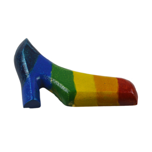 Juego de 3 Portavelas Metálicos Ecológicos Hechos a Mano con Diseño Temático LGBTQ para Decoraciones Navideñas Festivas - Product Image 5