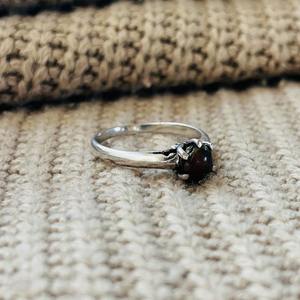 Latest Minimal <b>Statement</b> Dainty Brass Vintage Black Onyx <b>Ring</b> Silver Plated Bold Womens <b>Ring</b> Classic Cute Prong setting <b>Ring</b> - Product Image 5