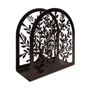 Porte-serviettes en fer poli doré à motif floral, best-seller, pour la décoration de table et de comptoir de cuisine, robuste - Product Image 5
