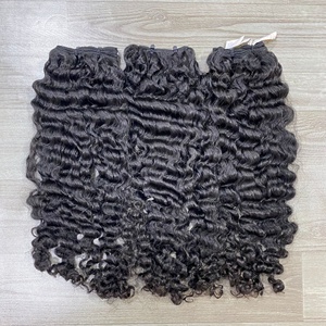 Pelo rizado crudo pelo vietnamita pelo humano virgen texturas rizadas para mujeres negras - Product Image 3