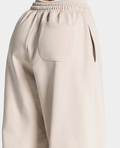 Pantalones Deportivos Extra Grandes para Mujer, con Líneas en Contraste, de Felpa de Algodón Premium, Estilo Urbano, de Alta Calidad, de Pierna Ancha - Product Image 4
