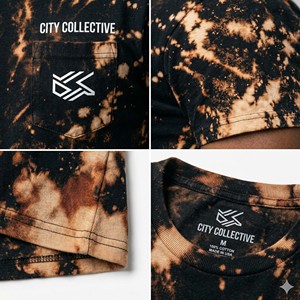 Wholesale Custom OEM Mens 100% Cotton <b>Bleach</b> Wash Graphic T-Shirt Vintage Acid Wash Streetwear Tee - Product Image 6