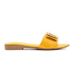 Yellow FR7930 Formal <b>Sports</b> <b>Slipper</b>-Comfortable and Stylish - Product Image 2